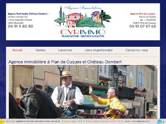 cyrimmo.fr website preview