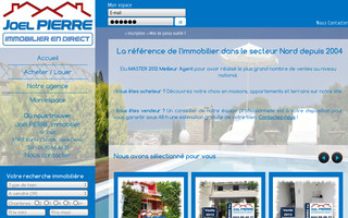 joelpierre-immobilier.fr website preview