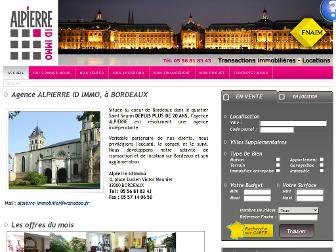 alpierre-immobilier.fr website preview