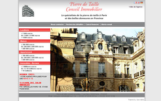 pierredetailleimmobilier.com website preview