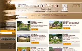 cote-loire.com website preview