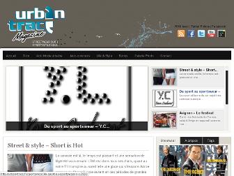 urban-trace.fr website preview