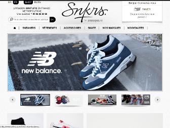 snkrs.com website preview