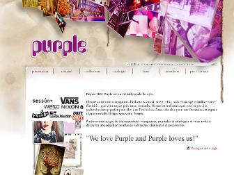 purple-street-wear.com website preview