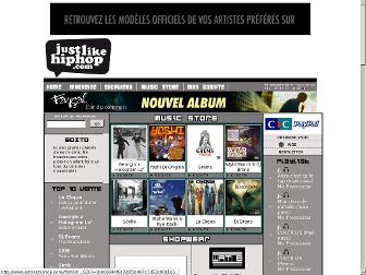 justlikehiphop.com website preview