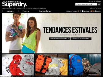 superdry.fr website preview