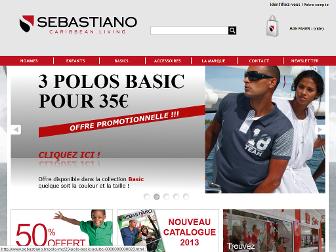 sebastiano.fr website preview