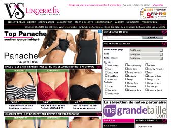 vslingerie.fr website preview