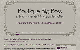 boutiquegrandetaille-belleville.com website preview