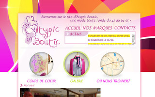 atypicboutic.com website preview