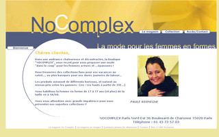 nocomplex.net website preview