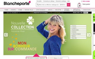 blancheporte.fr website preview