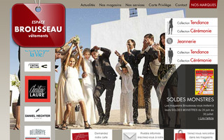 brousseau-vetements.com website preview