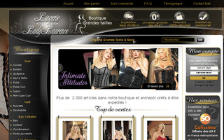lingerie-ladylaurence.com website preview