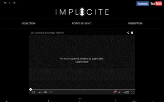 implicite-lingerie.com website preview