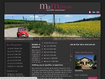 mamaison-immobilier.com website preview