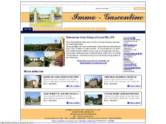 immo-gascogne.com website preview