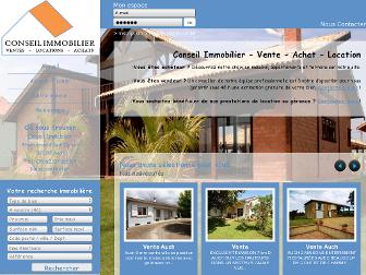 conseil-immobilier-auch.fr website preview