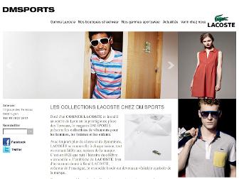 dmsports.fr website preview