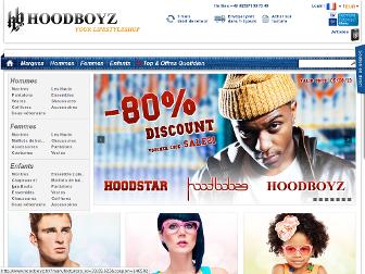 hoodboyz.fr website preview