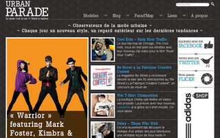 urban-parade.fr website preview