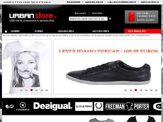 urbanstore.fr website preview