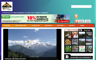 belfort-trail.asptt.com website preview