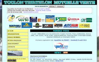 toulon-triathlon.com website preview