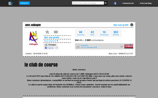 amc-aubagne.skyrock.com website preview