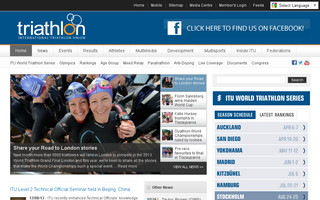 triathlon.org website preview