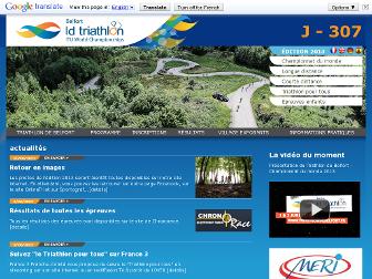 triathlondebelfort.fr website preview
