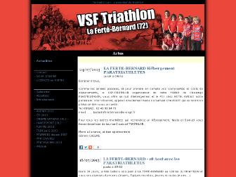 vsf-triathlon.onlinetri.com website preview
