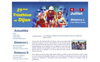 triathlon-de-dijon.onlinetri.com website preview