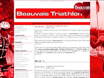 beauvais-triathlon.onlinetri.com website preview