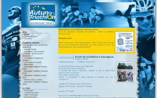 autun-triathlon.com website preview
