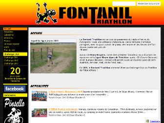 fontaniltriathlon.com website preview
