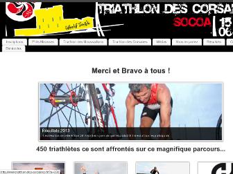 triathlon-des-corsaires.fr website preview