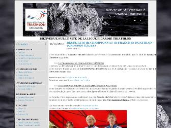 triathlon-picardie.fr website preview