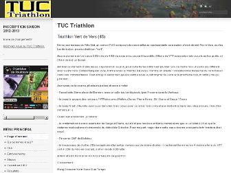 tuc-triathlon.com website preview