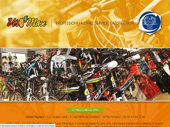 cycles-vignard.fr website preview