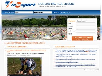 club-triathlon.fr website preview