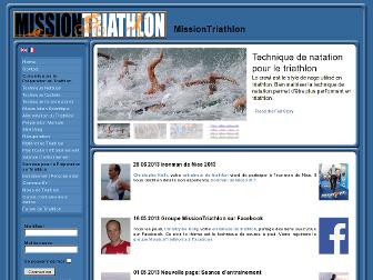 missiontriathlon.com website preview