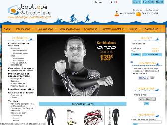laboutique-dutriathlete.com website preview