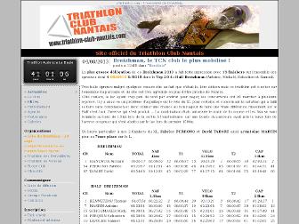 triathlon-club-nantais.onlinetri.com website preview