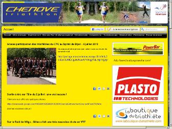 chenove-triathlon.com website preview