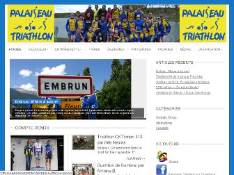 uspalaiseautriathlon.fr website preview