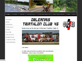 orleans-triathlon.com website preview