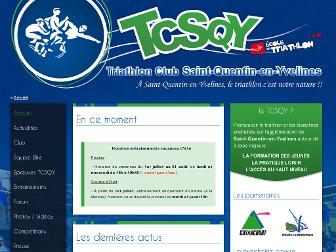 triathlon-sqy.fr website preview