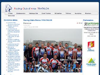 triathlon-arras.com website preview