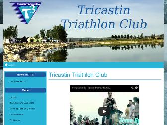 tricastin-triathlon-club.com website preview